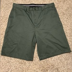 Olive Green Golf Shorts